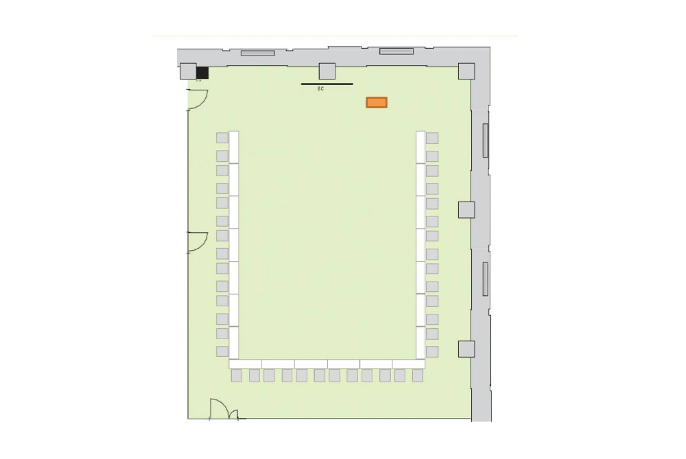 Room A コの字形式