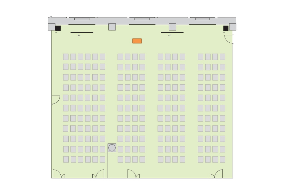 Room B+C シアター形式
