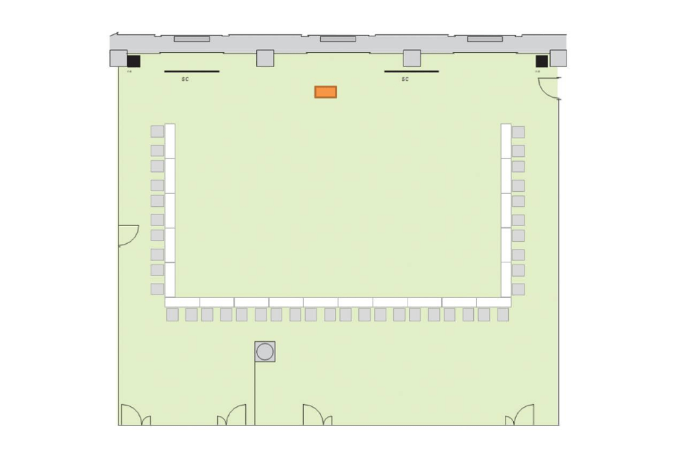 Room B+C コの字形式