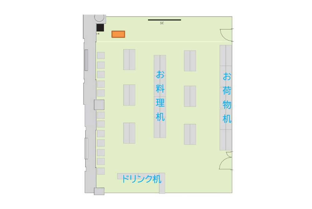 Room D 立食パーティー形式