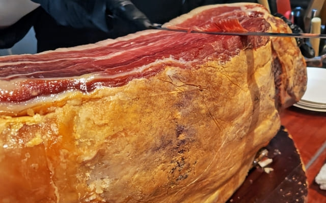 生ハムカットサービス